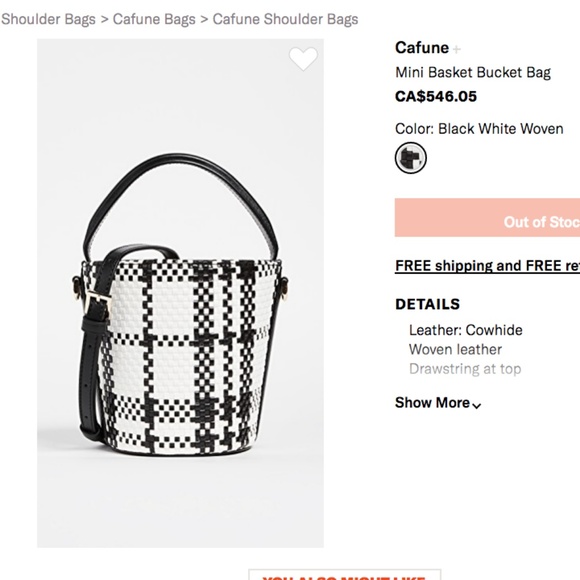New Cafune Mini Basket Bucket Bag Shopbop - Picture 8 of 8